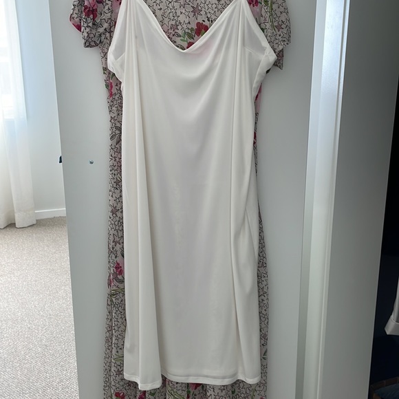 NWOT beautiful sheer floral Zara dress with slip dress. Size L - Picture 6 of 6